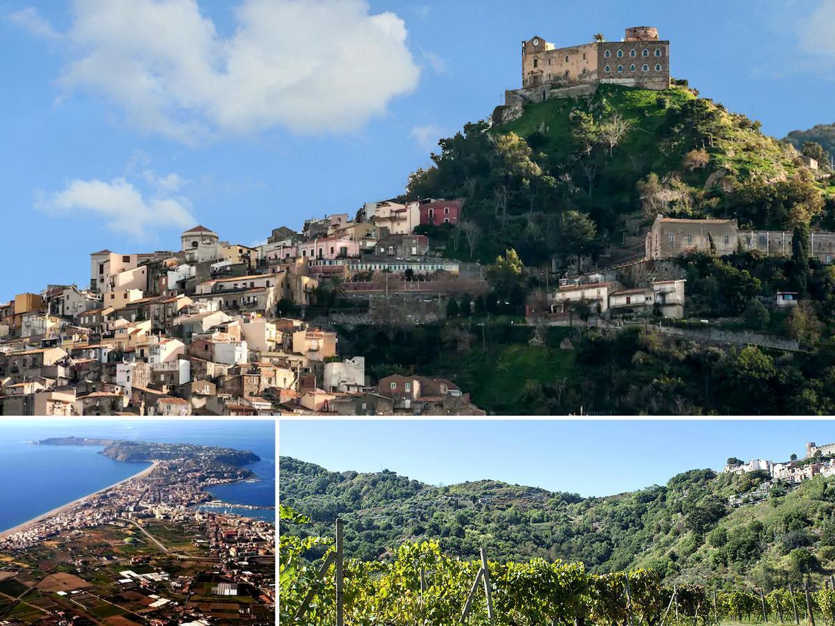Vila Vasari Santa Lucia del Mela Exteriér fotografie